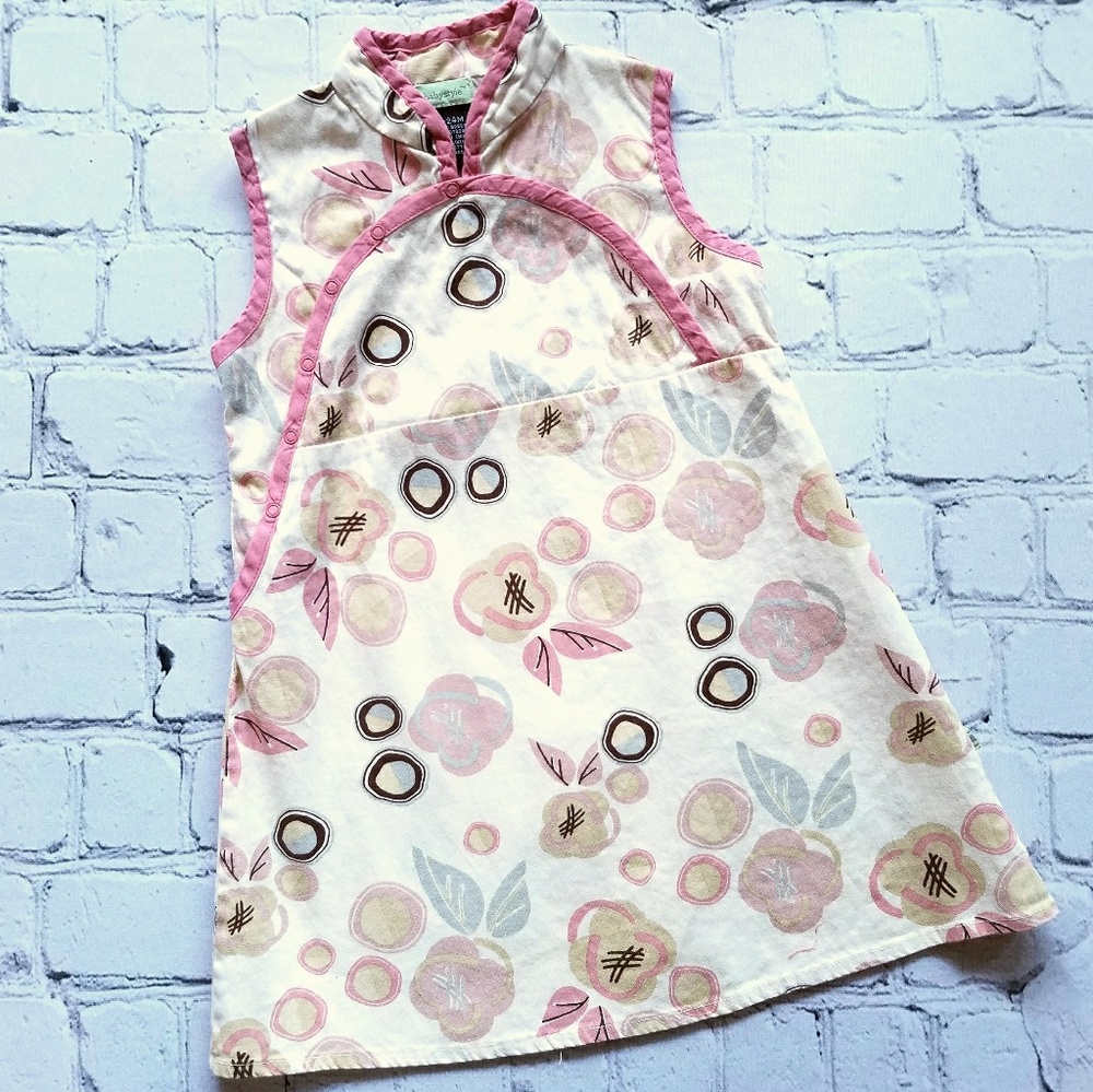 Babystyle Pink Dress Girls Sz 18-24mos